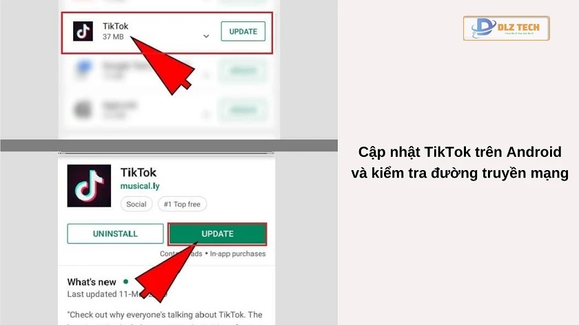 Khắc phục lỗi TikTok trên điện thoại