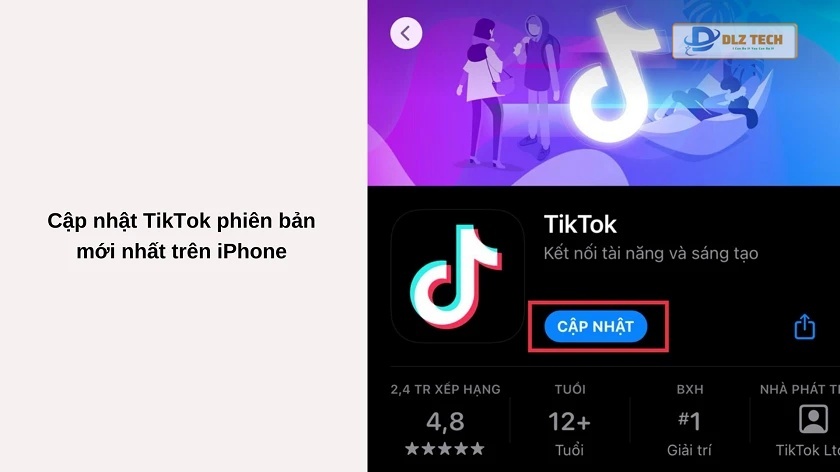 Khắc phục lỗi TikTok trên iPhone
