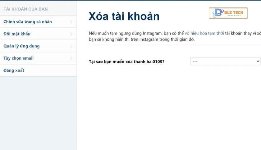 Xóa acc trên máy tính