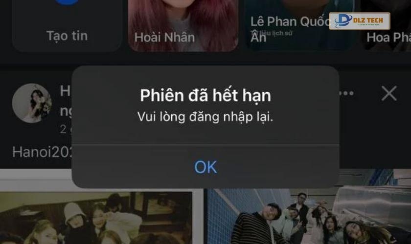 Không đăng nhập được Facebook
