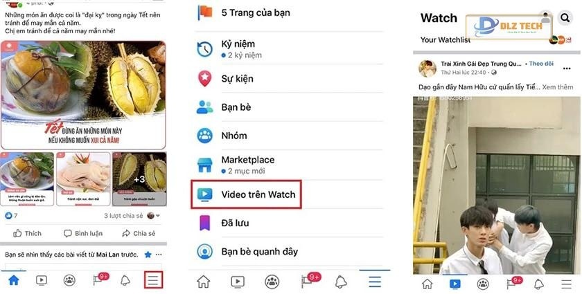 Cách sửa lỗi không xem được video trên Watch Facebook