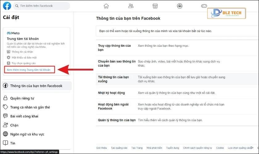 Xem thêm trong Trung tâm tài khoản