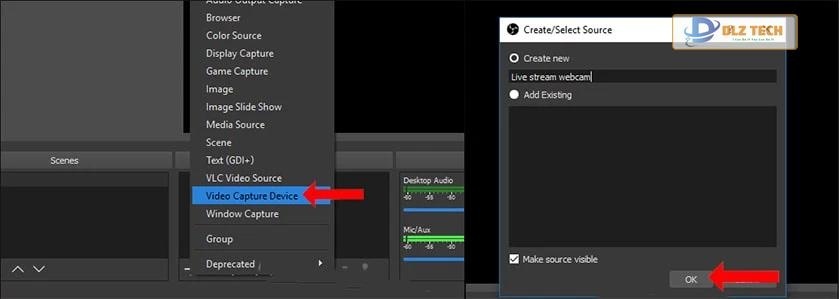Hướng dẫn livestream bằng OBS