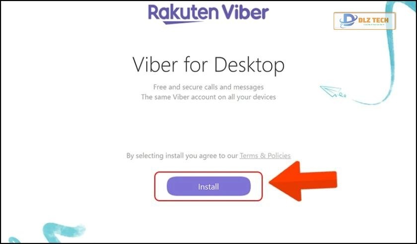 cài đặt viber trên máy tính