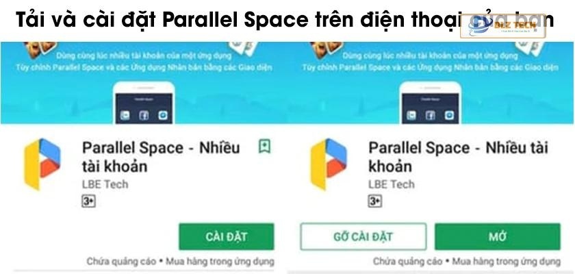 Bước 2: Truy cập Play Store và tải ứng dụng