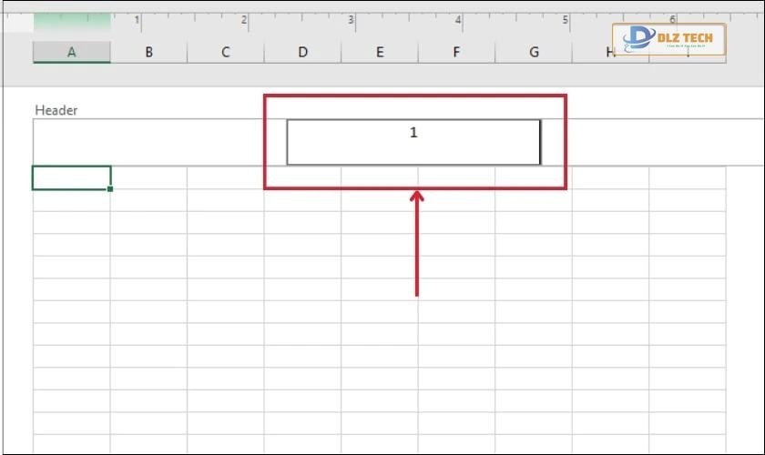 Nhập số trang muốn đánh vào Excel