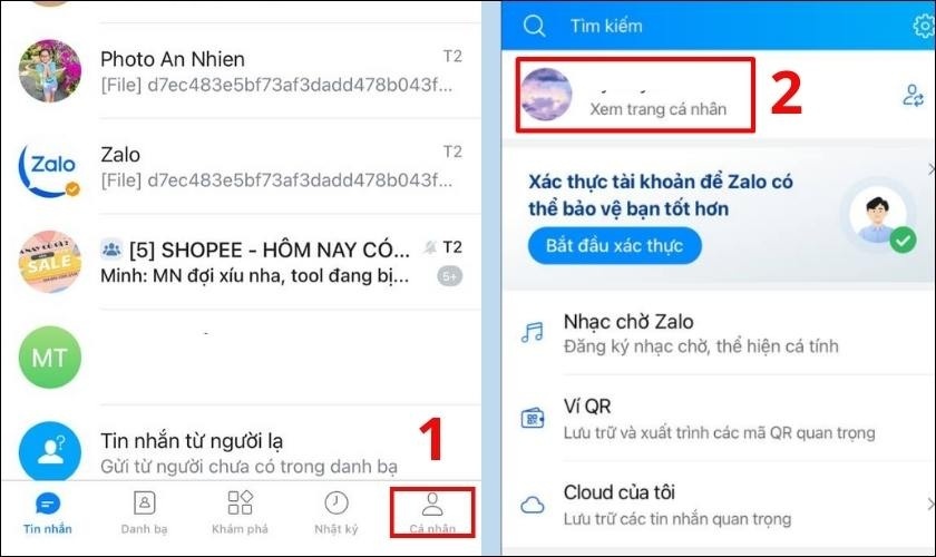 Đặt ảnh đại diện không ai biết