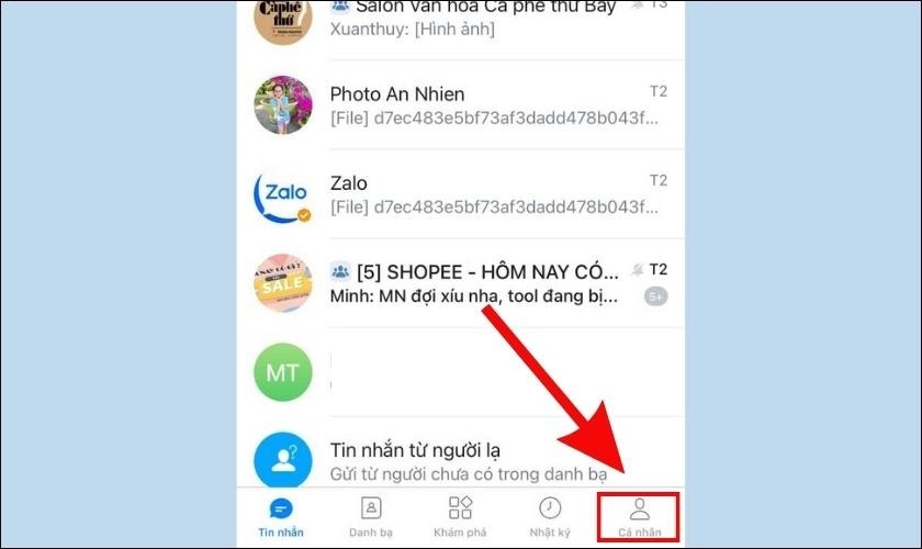 Hướng dẫn đổi ảnh đại diện Zalo trên điện thoại
