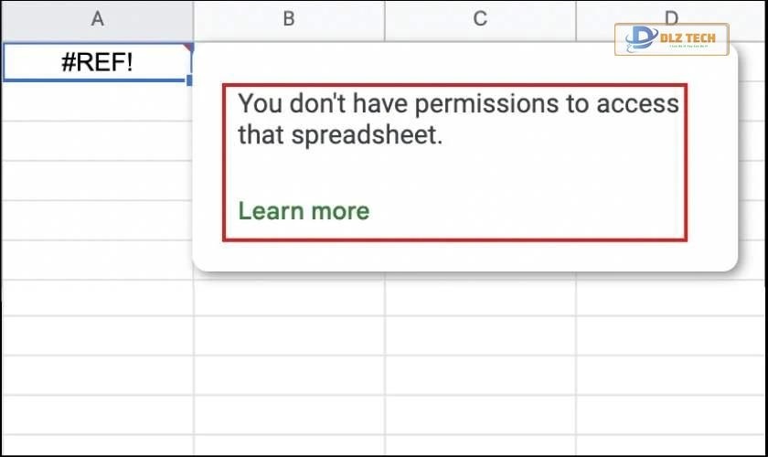 Cấp quyền khi sử dụng hàm IMPORTRANGE