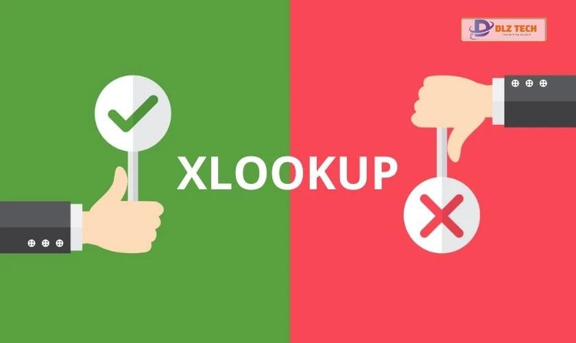 lưu ý khi dùng hàm xlookup