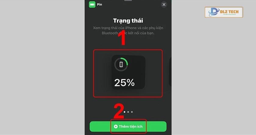 Cách làm hiển thị phần trăm pin trên iPhone cũ