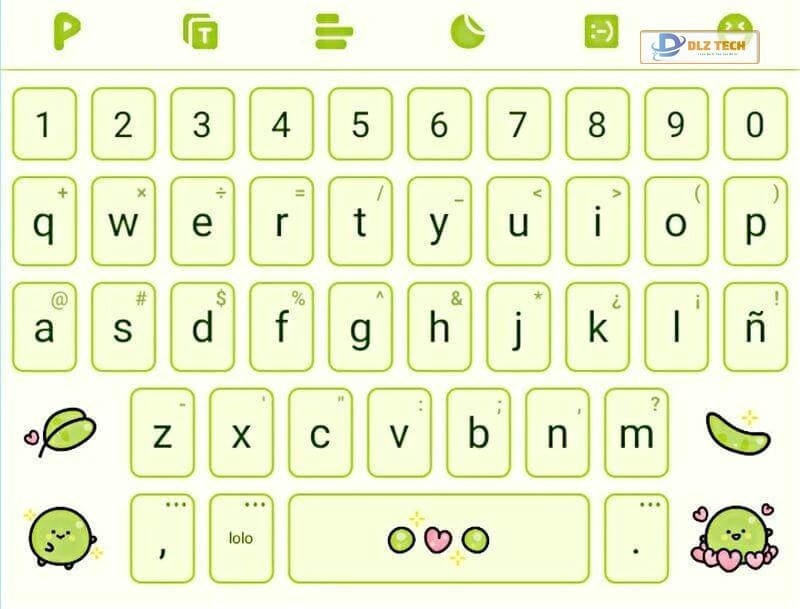 Ý tưởng hình nền phím smartphone
