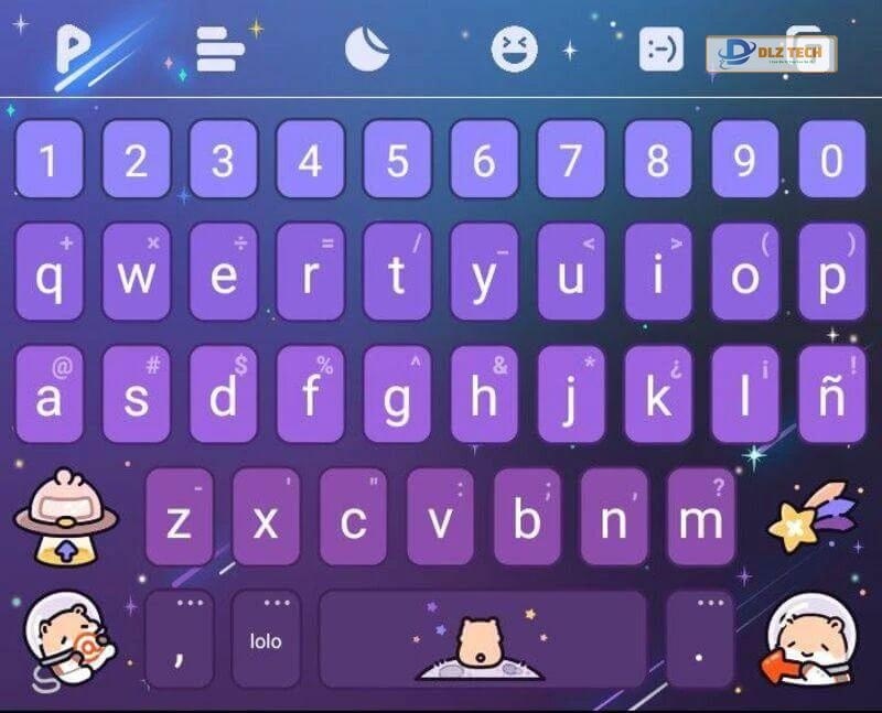 Ý tưởng background bàn phím smartphone