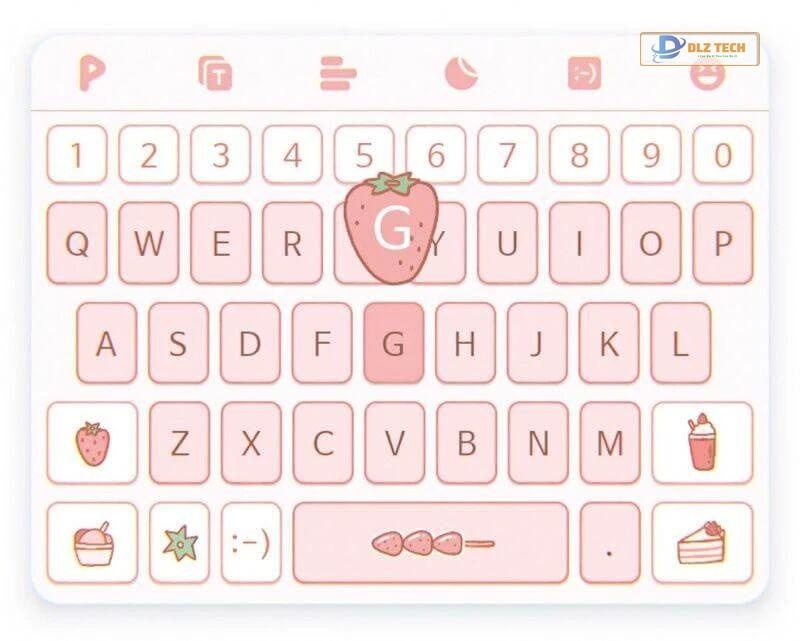 Ý tưởng về hình nền bàn phím