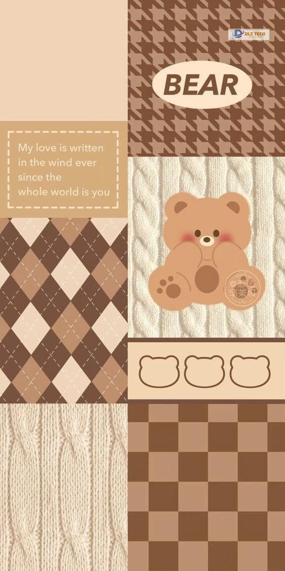 Hình nền bàn phím đáng yêu cho điện thoại