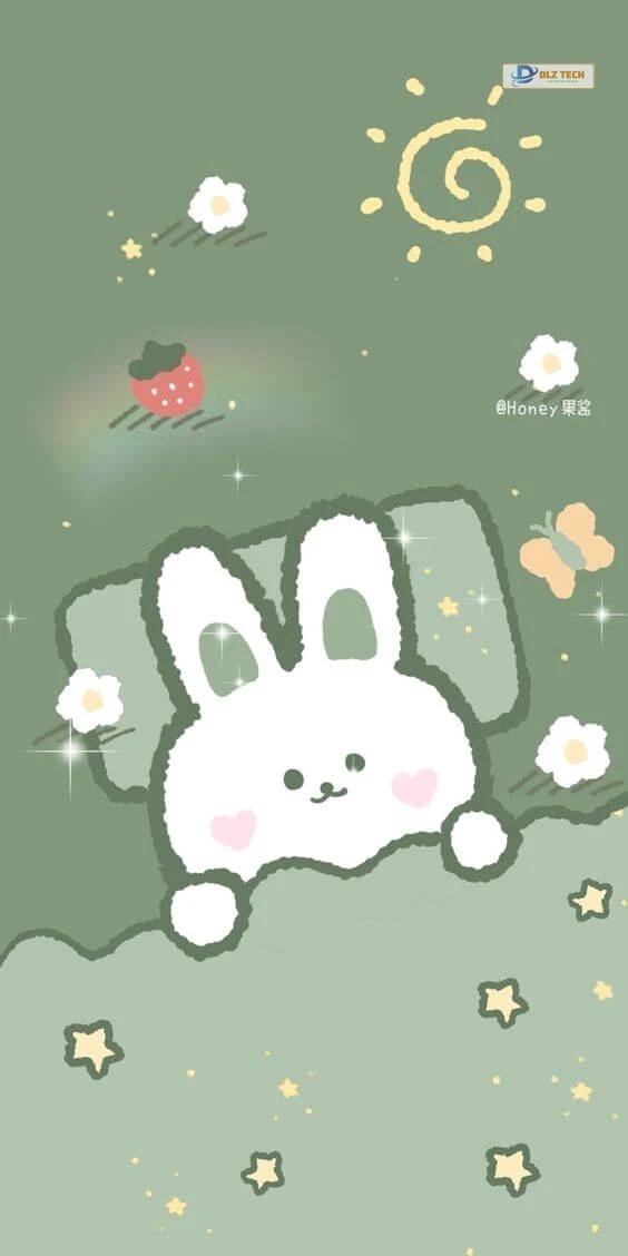 Gấu trắng dễ thương