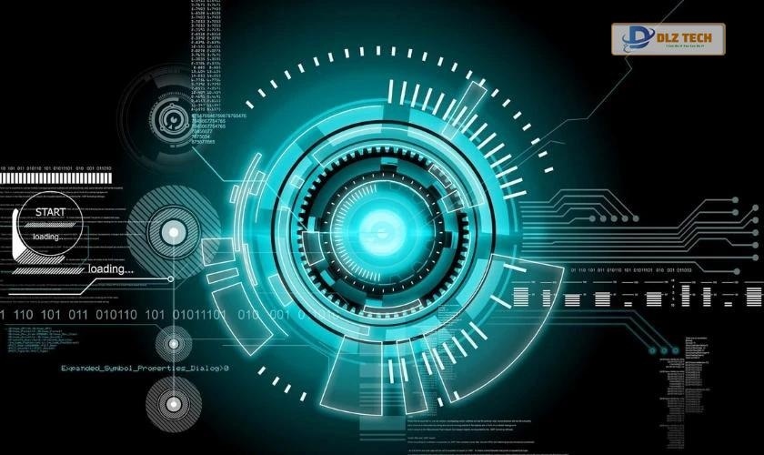 Hình nền 4K chủ đề công nghệ cho máy tính