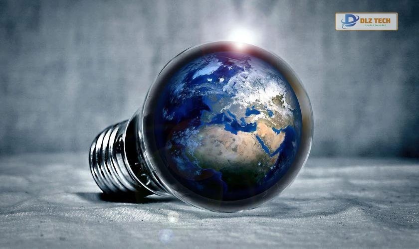 Ảnh nền bóng đèn 4K 3D tải trên laptop, PC