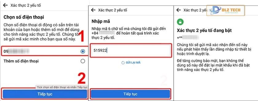 Bảo mật Facebook 2 lớp