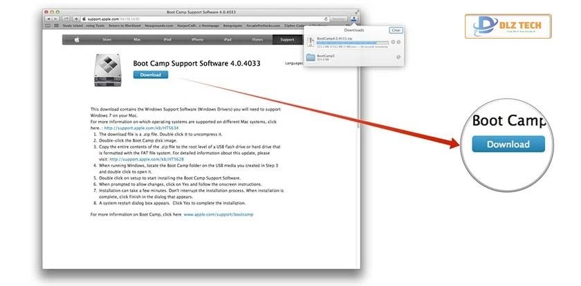 Hướng dẫn cài windows 10 cho Macbook Air qua Bootcamp