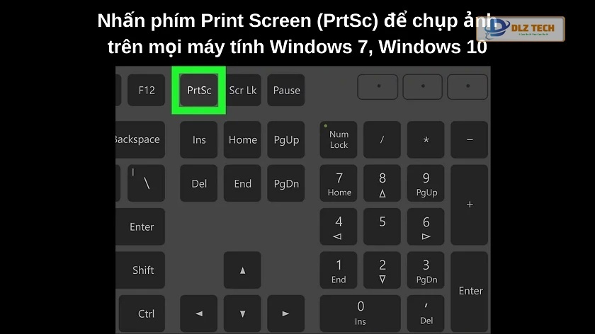 cách chụp màn hình máy tính bằng print screen