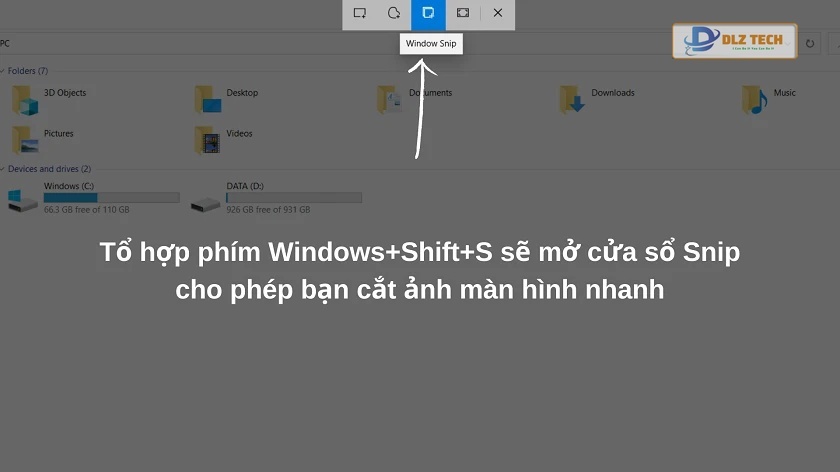 Hướng dẫn cách chụp một phần màn hình máy tính Windows 10