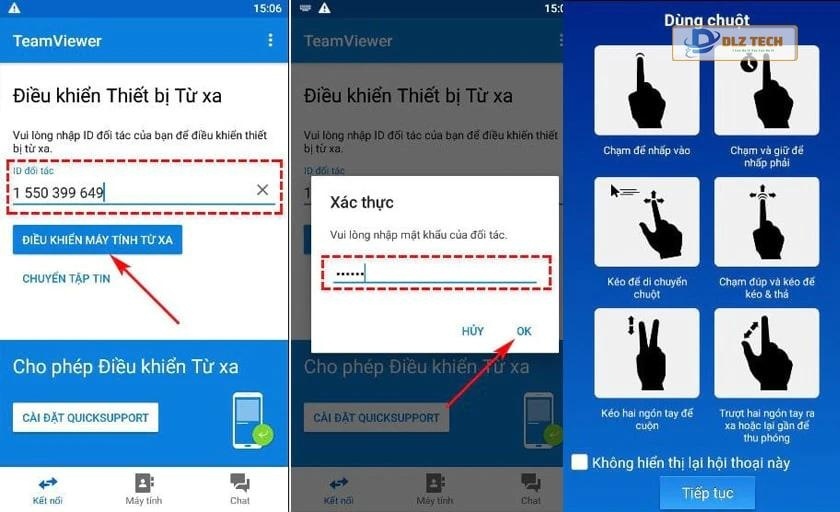 Cách điều khiển máy tính từ xa thông qua ứng dụng Teamviewer