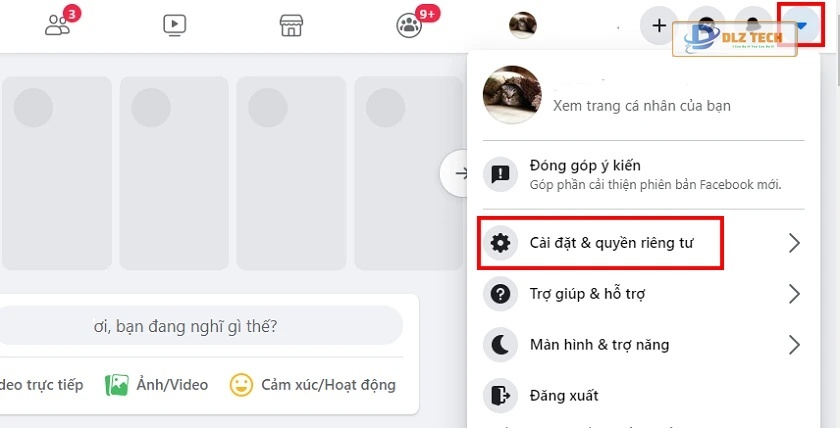 Cài đặt & Quyền riêng tư