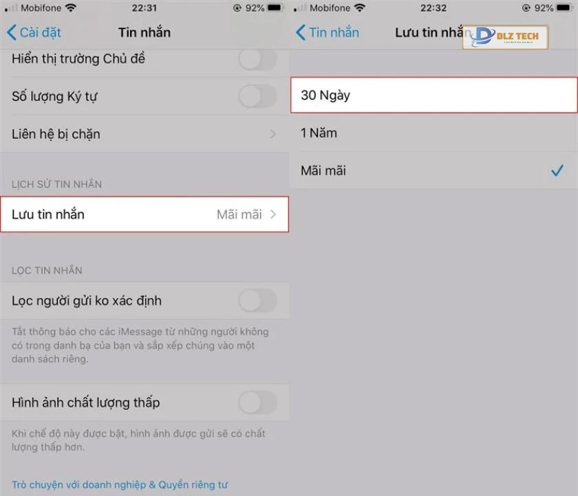 Hướng dẫn cách giải phóng dung lượng iPhone