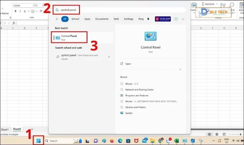 Đổi dấu phẩy thành dấu chấm dùng Control Panel Windows 10, 11