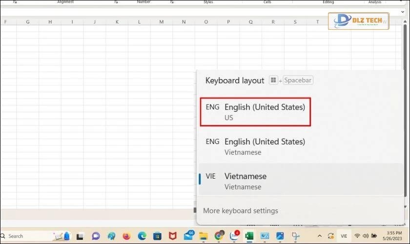 Tại sao bị lỗi gõ dấu chấm thành dấu phẩy trong Excel