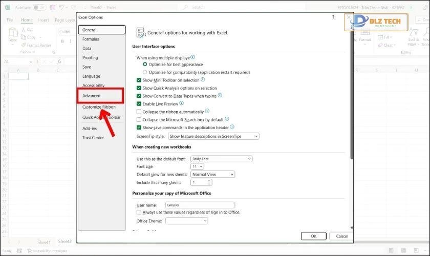 Khắc phục lỗi định dạng số thập phân trong Excel