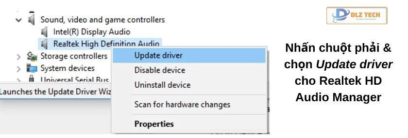 Cách tải và cài đặt Realtek HD Audio Manager