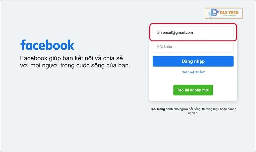 Đăng nhập bằng Email