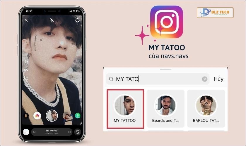 filter instagram đẹp cho nam MY TATOO