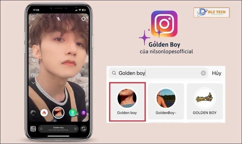 bộ lọc golden boy cho nam