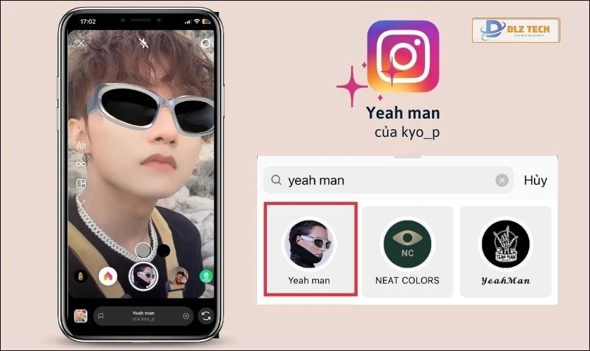 bộ lọc đẹp cho nam Yeah man