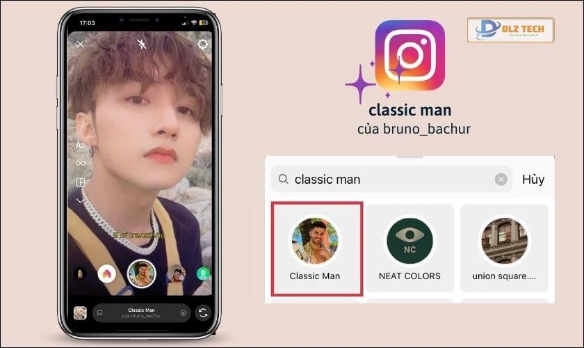 classic man trên instagram