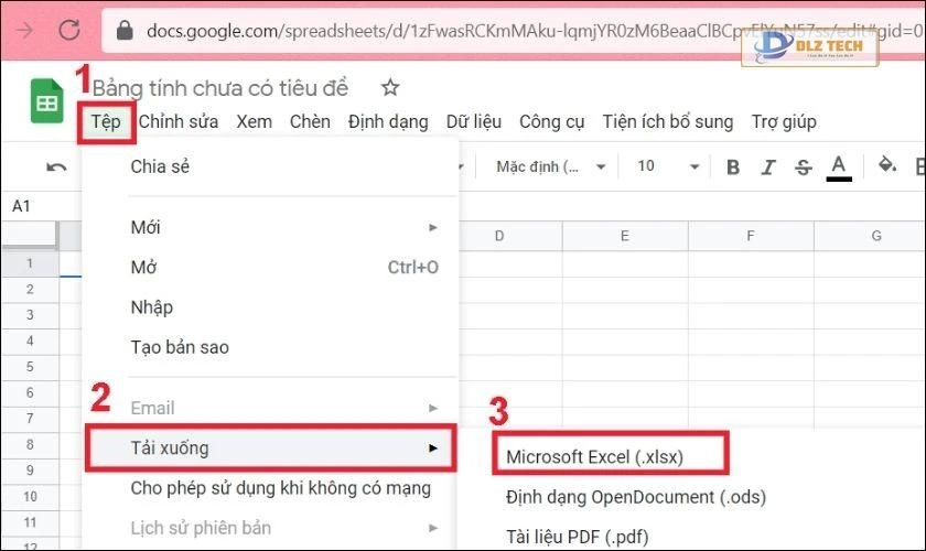 Tải tệp về máy