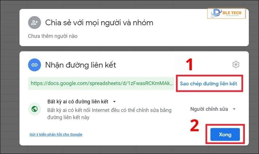 Sao chép đường liên kết