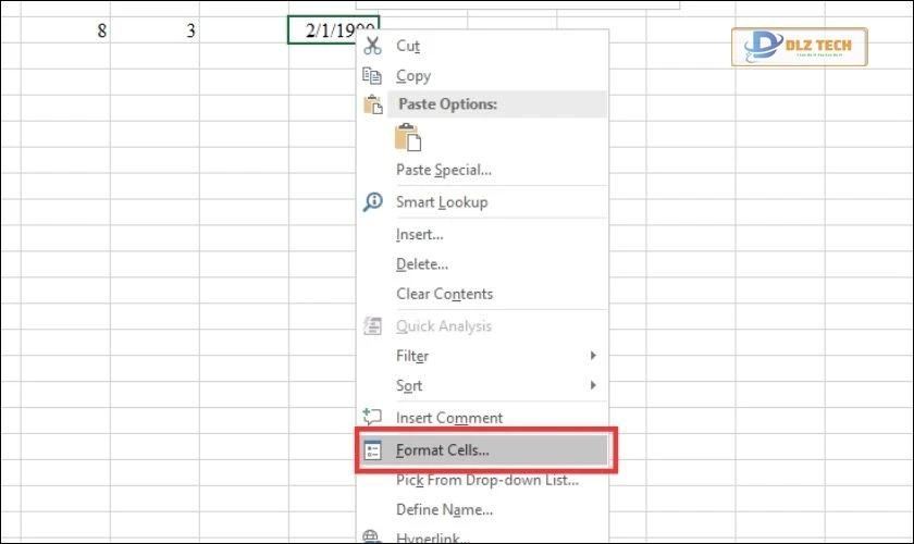 lỗi định dạng khi dùng phép tính division excel
