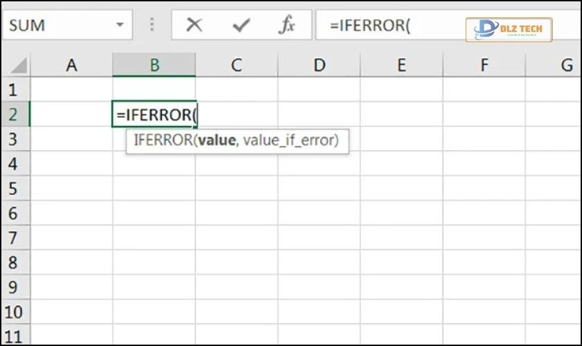 Hàm IFERROR là gì?