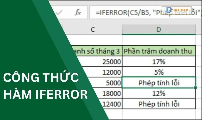 Công thức hàm IFERROR là gì?