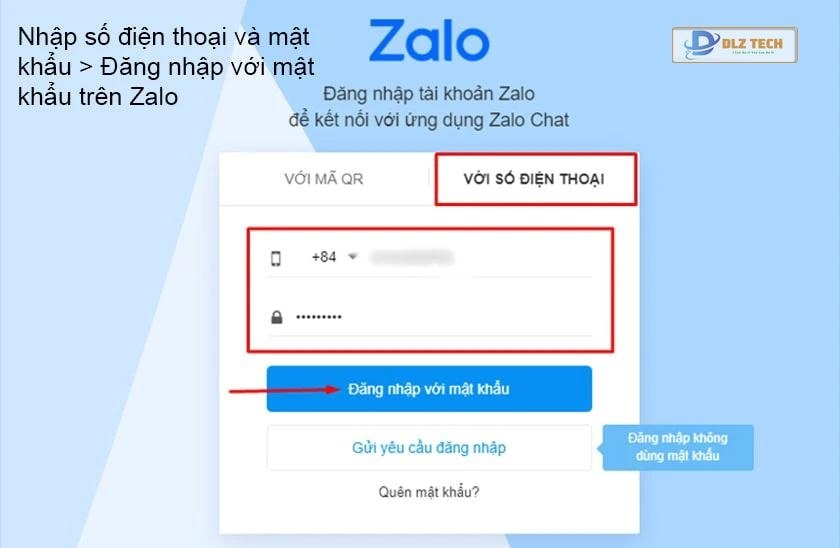 Đăng nhập bằng số điện thoại