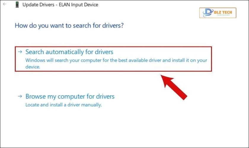 Cập nhật driver