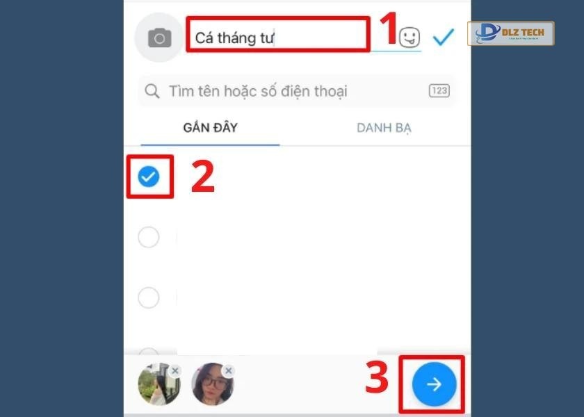 đặt tên và nhấn lưu