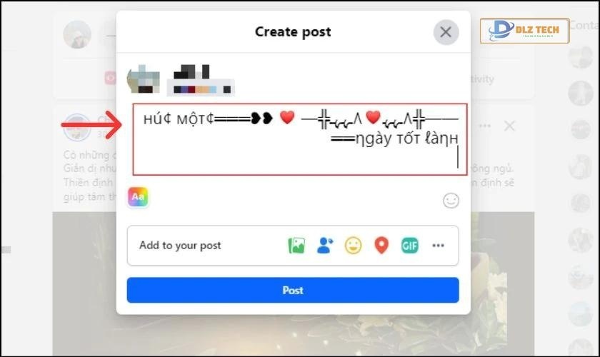 Bấm Ctrl+V hoặc nhấn chuột phải chọn Paste