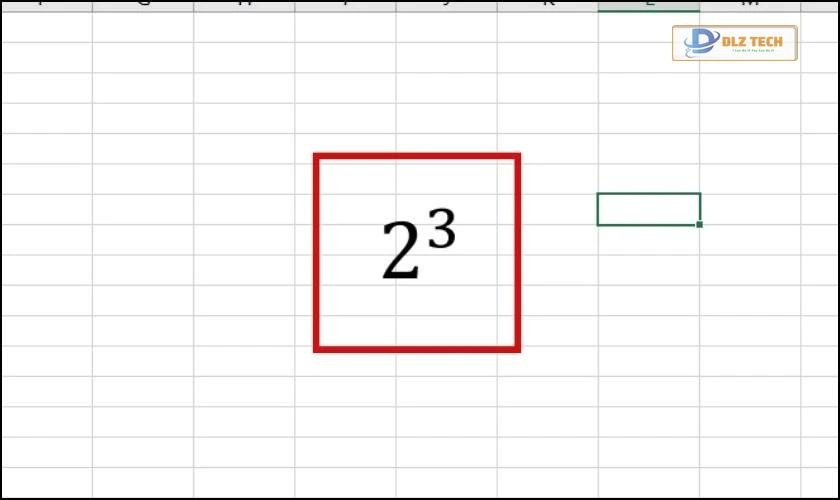 Cách biết số mũ trên, dưới trong Excel