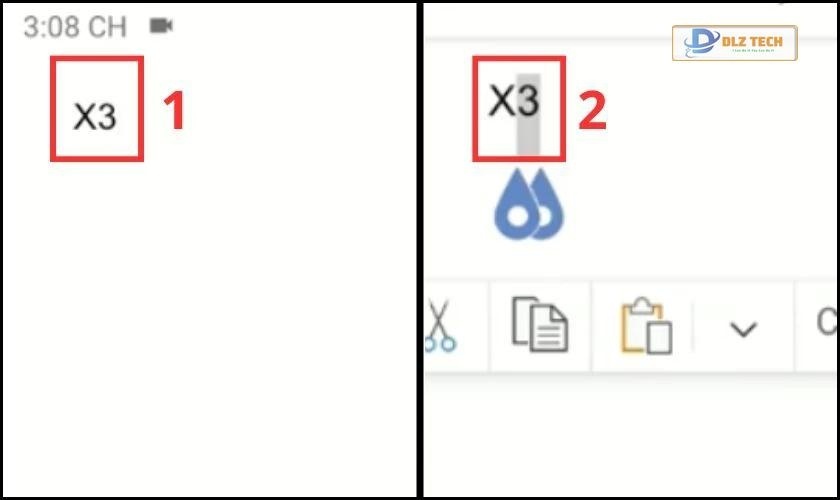 Hướng dẫn viết số mũ trong Word trên điện thoại