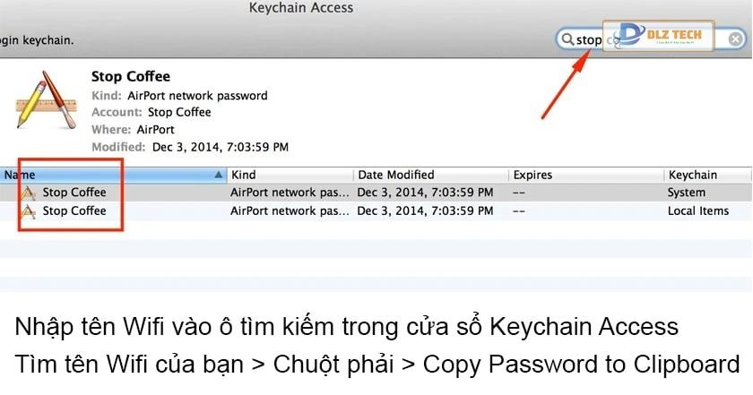 Cách xem pass wifi macbook đơn giản